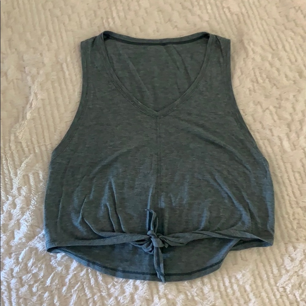 Lululemon front tie tank